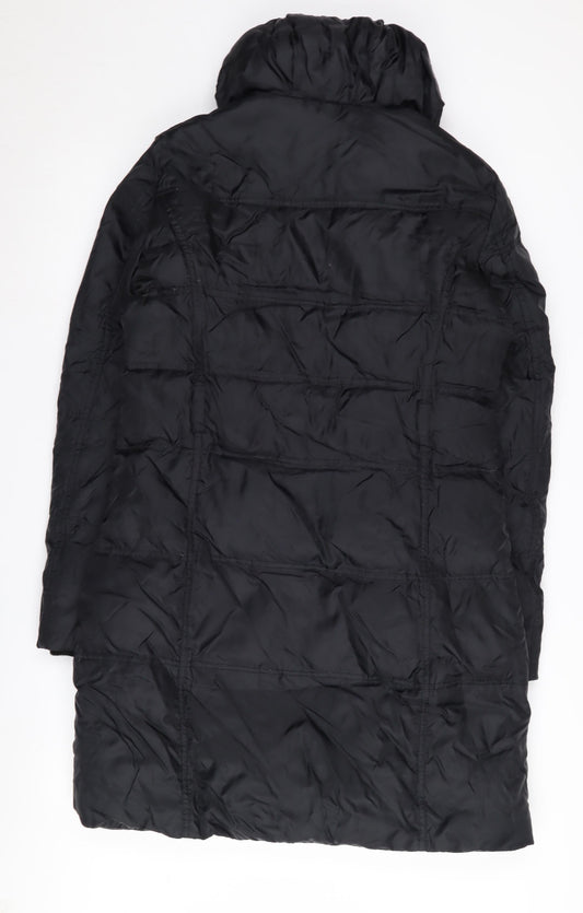 Womens UK Size 8 Yessica Black Puffer Jacket