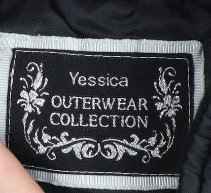 Womens UK Size 8 Yessica Black Puffer Jacket