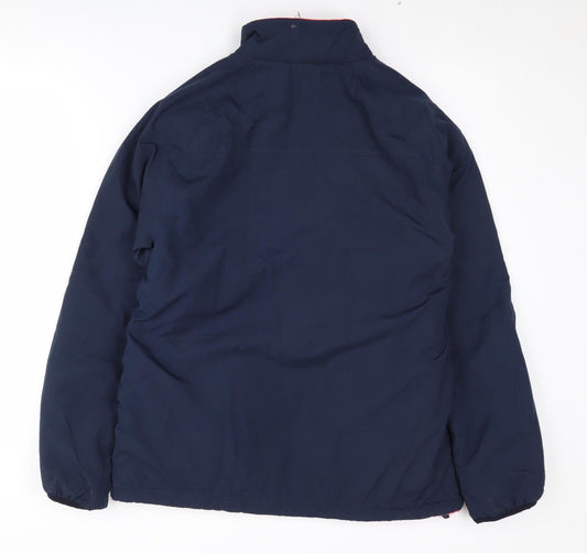 Maine Women's Blue Size 12 Parka Jacket Zip