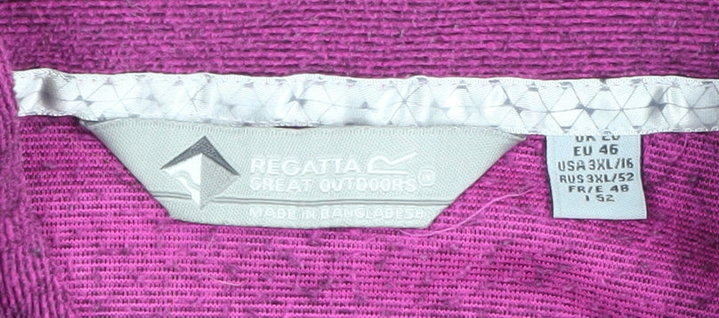 Regatta Women's Purple Pullover Sweatshirt Size 18