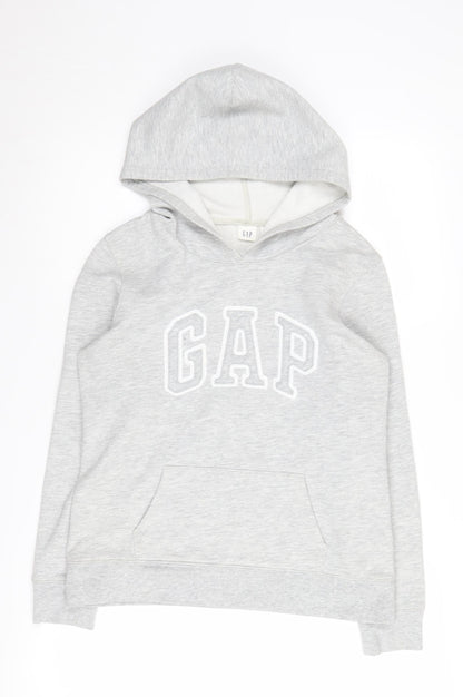 GAP Women's Grey Pullover Hoodie, Size S