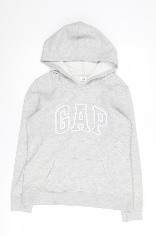 GAP Women's Grey Pullover Hoodie, Size S