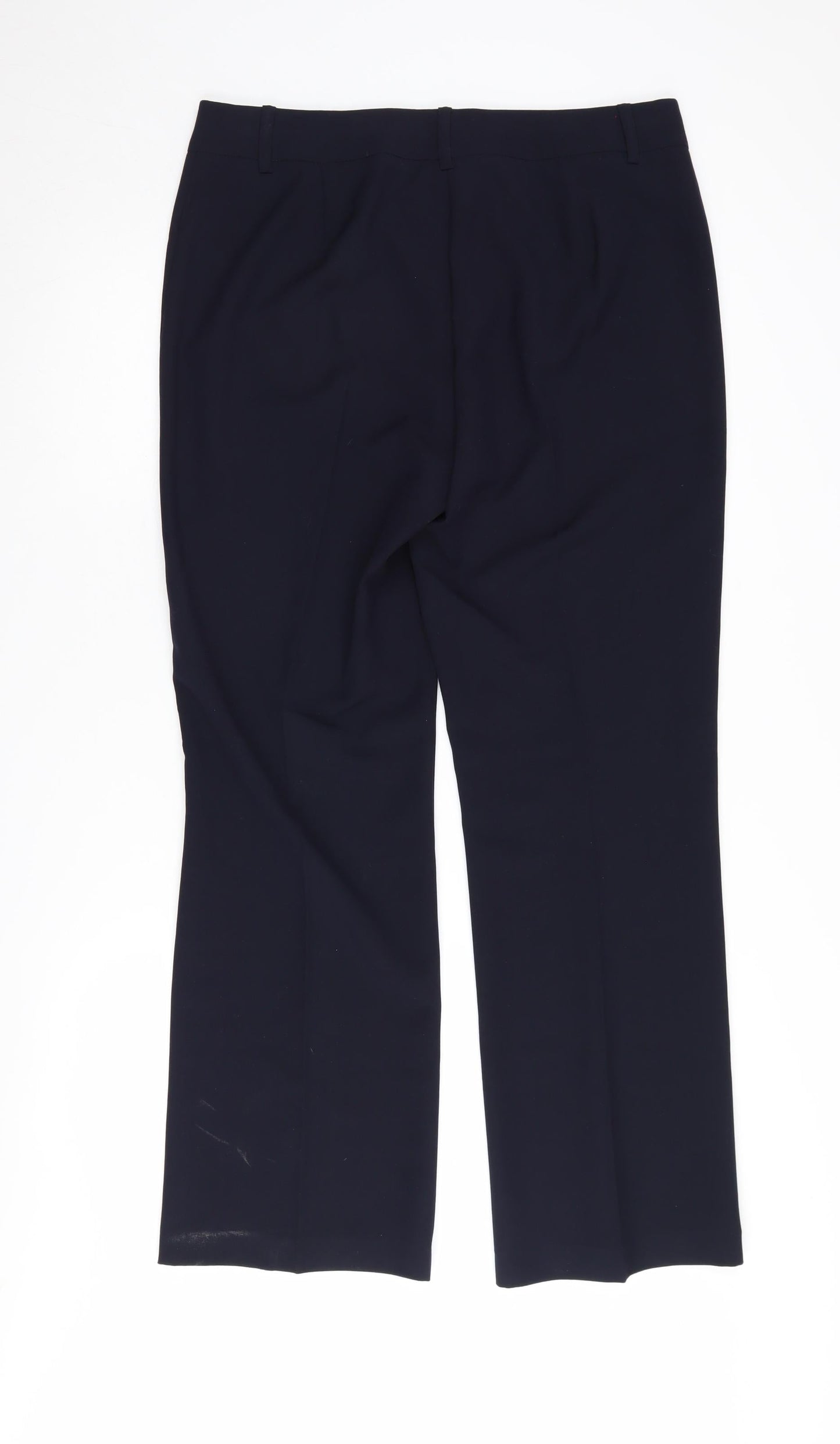 Womens UK Size 14 Marks and Spencer Regular Fit  Black Trousers