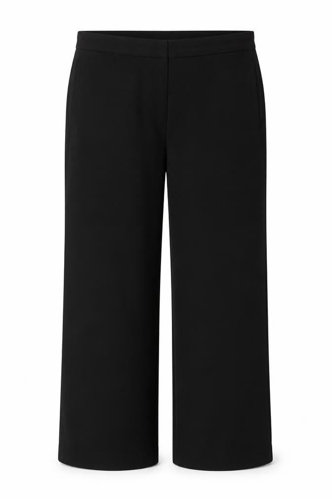 Womens UK Size 14 Marks and Spencer Regular Fit Workwear Casual Black Trousers