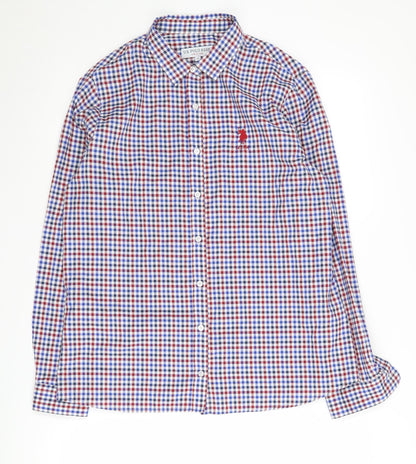 U.S. Polo Assn. Men's Multicoloured Check Shirt