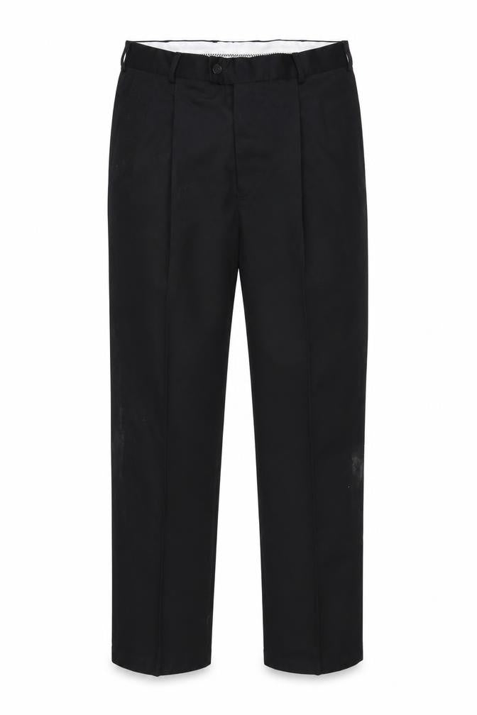 Mens UK Size 36 Churchill Workwear  Dress Pants Black Trousers