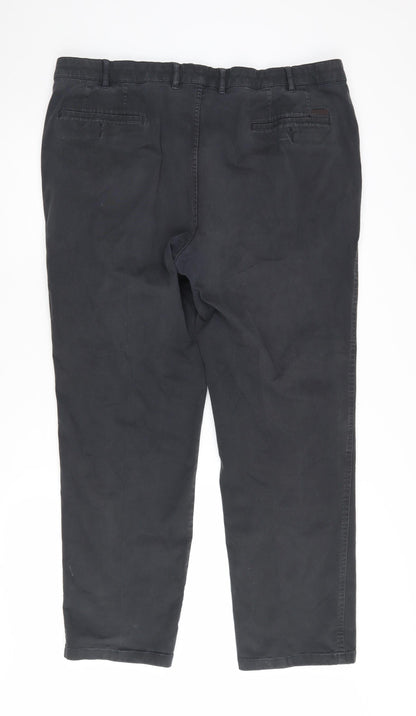 Brook Taverner Men's Black Trousers 42