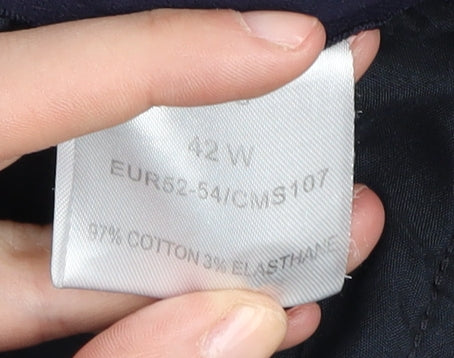 Brook Taverner Men's Black Trousers 42