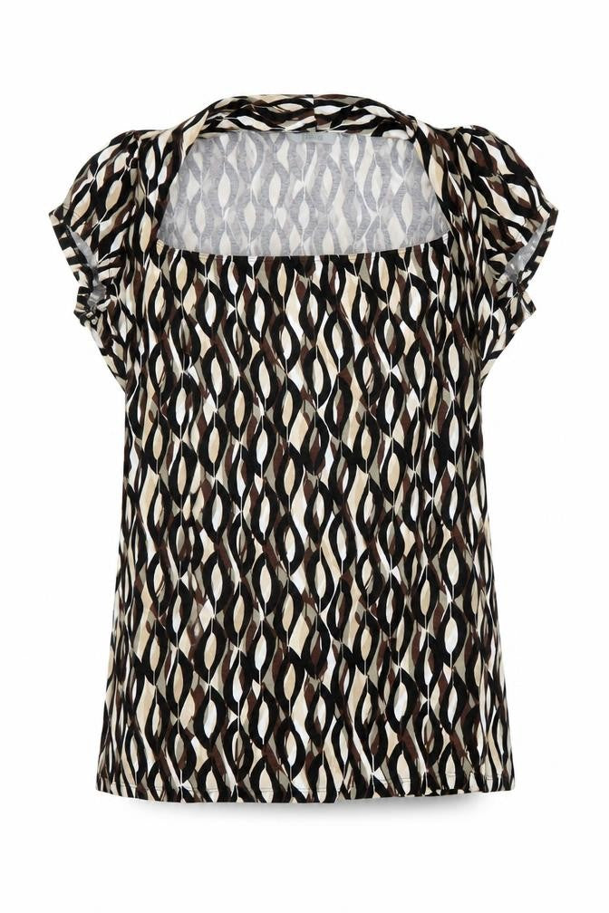 Womens UK Size 16 Marks and Spencer Multicoloured Cutout Blouse