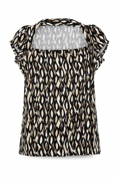 Womens UK Size 16 Marks and Spencer Multicoloured Cutout Blouse