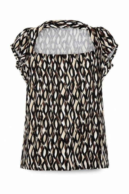 Womens UK Size 16 Marks and Spencer Multicoloured Cutout Blouse