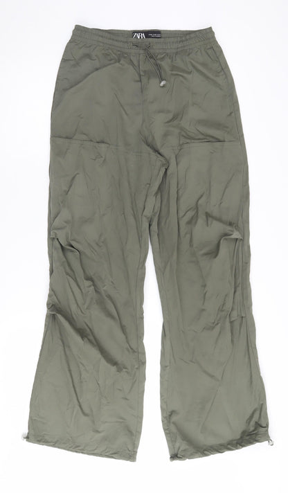 Zara Women's Green Cargo Trousers XS