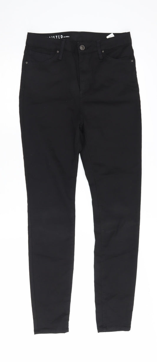 Womens UK Size 10 Marks and Spencer Regular Fit Skinny Black Jeans
