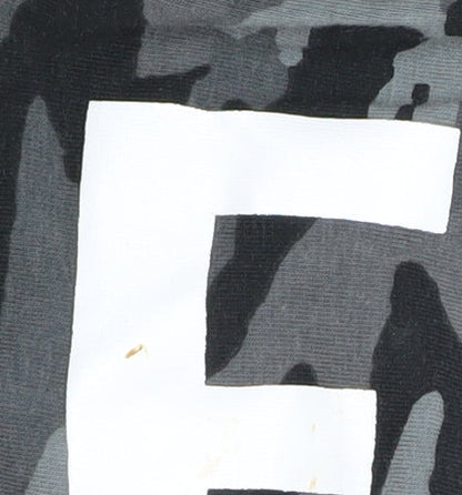 Golddigga Women's Grey Camo Activewear Leggings Size 10
