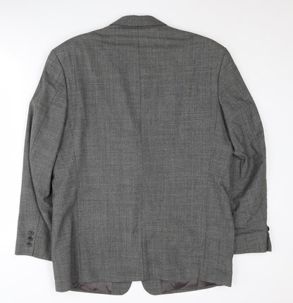 Mens UK Size 40 Marks and Spencer Regular Grey Suit Jacket