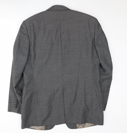 Mens UK Size 40 Marks and Spencer Regular Grey Suit Jacket