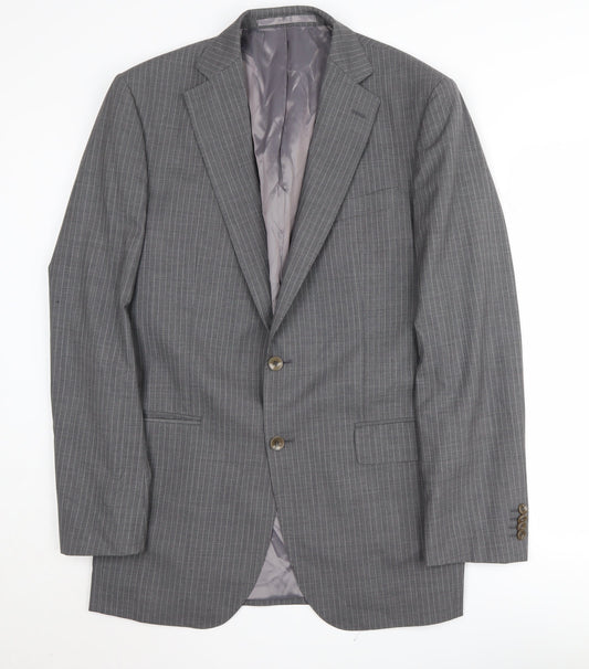Mens UK Size 38 Marks and Spencer Regular Grey Suit Jacket