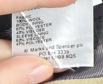 Mens UK Size 38 Marks and Spencer Regular Grey Suit Jacket