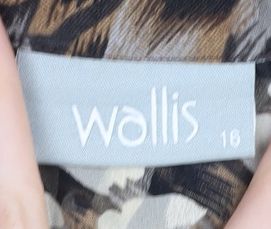 Womens UK Size 16 Wallis Multicoloured  Blouse