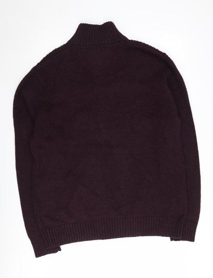 RJR John Rocha Men's Black XL Henley Jumper