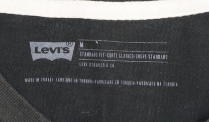 Levi's Men's Black M T-Shirt Graphic Logo