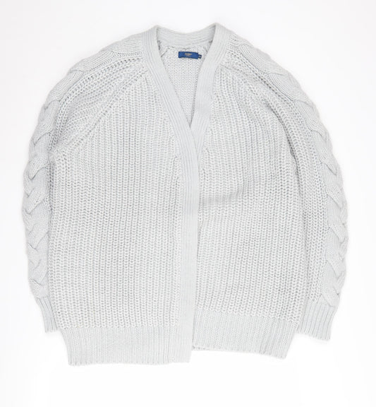 Cotton Traders Women's Grey Cardigan Size 20 Relaxed Fit