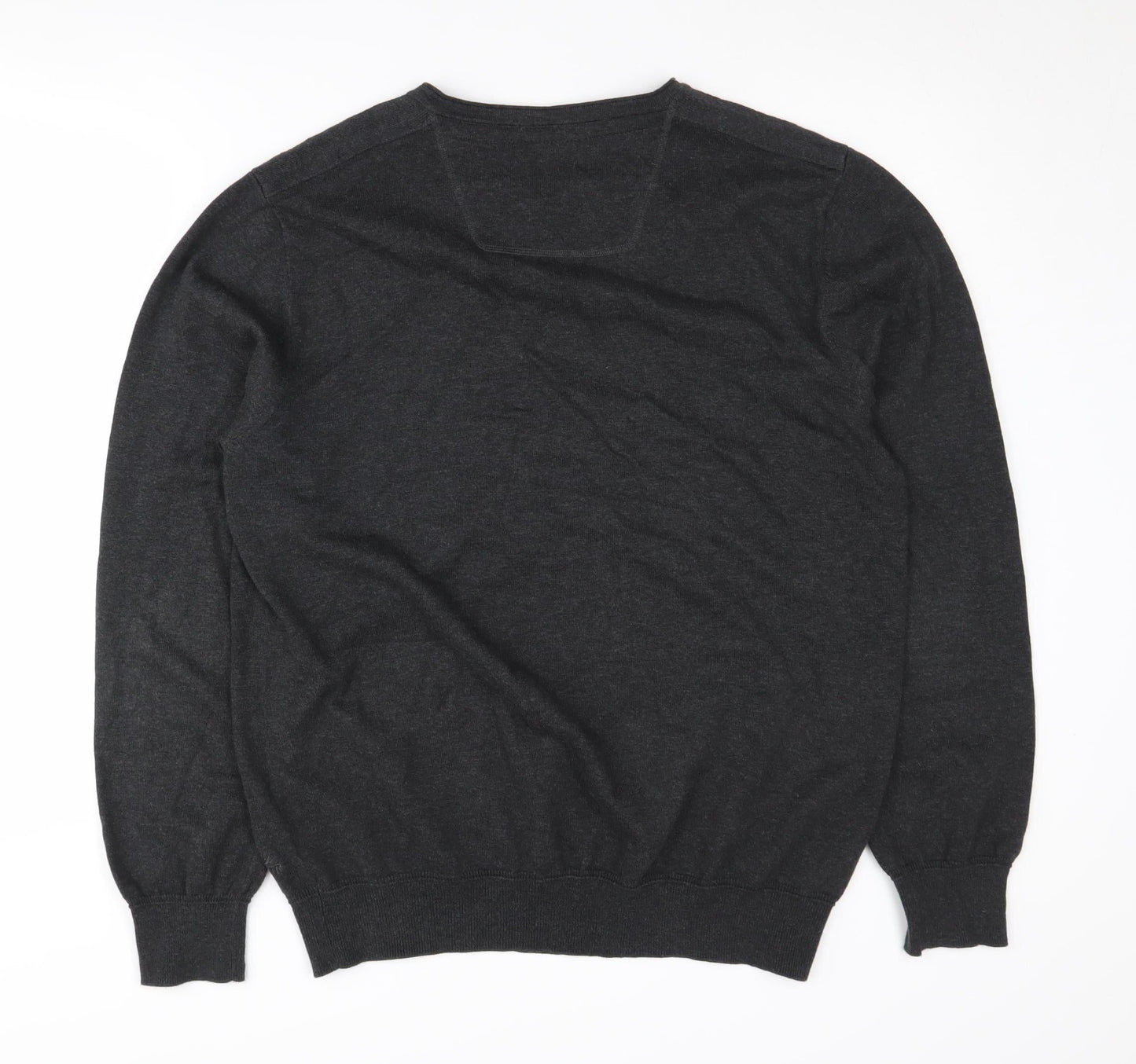 Rocha John Rocha Men's Black V-Neck Pullover Jumper L