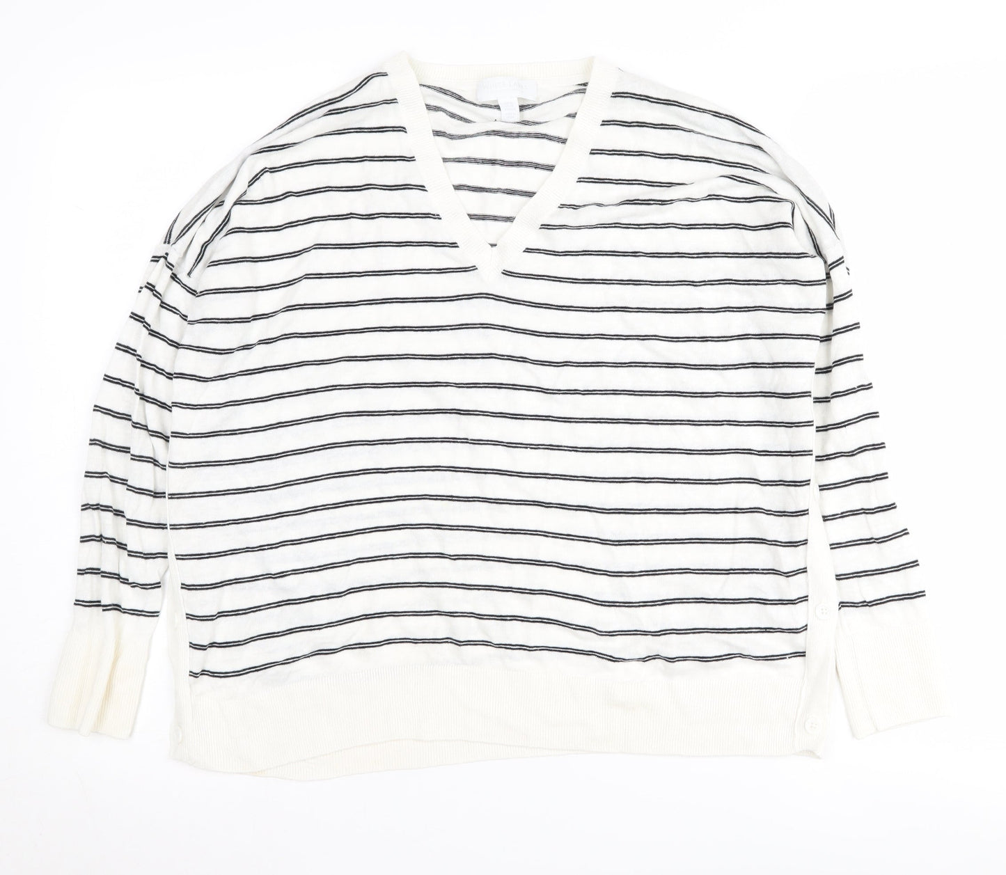 Womens UK Size 16 White Label White Pullover Jumper