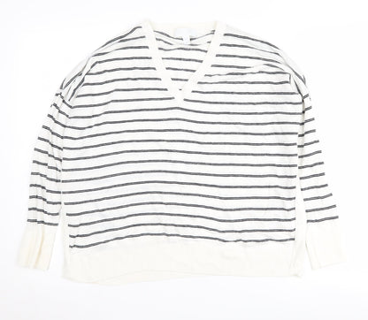 Womens UK Size 16 White Label White Pullover Jumper