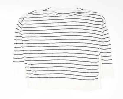 Womens UK Size 16 White Label White Pullover Jumper