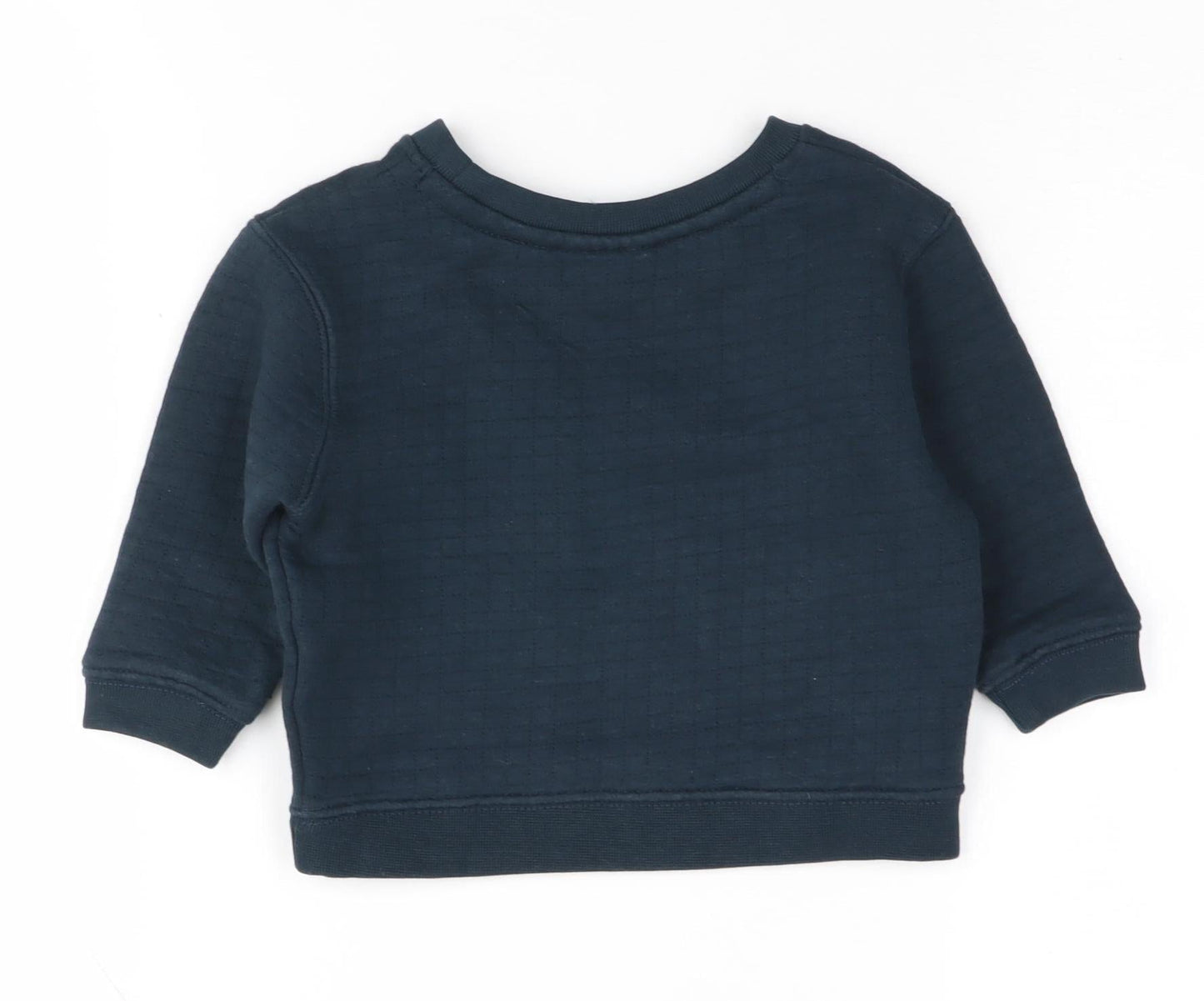 Firetrap Unisex Baby Pullover Jumper, Blue, 12-18 Months