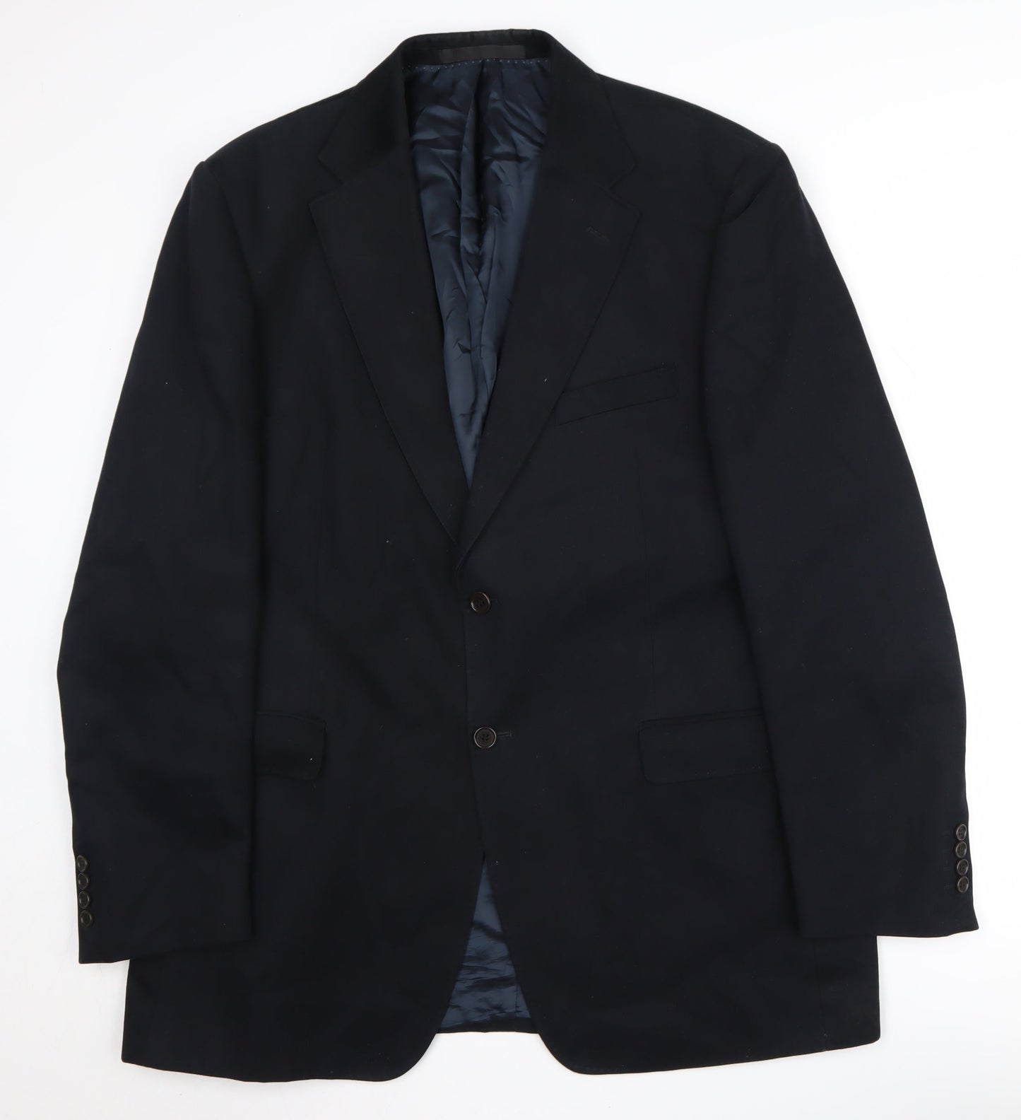 Mens UK Size 44 Marks and Spencer Regular Blue Suit Jacket
