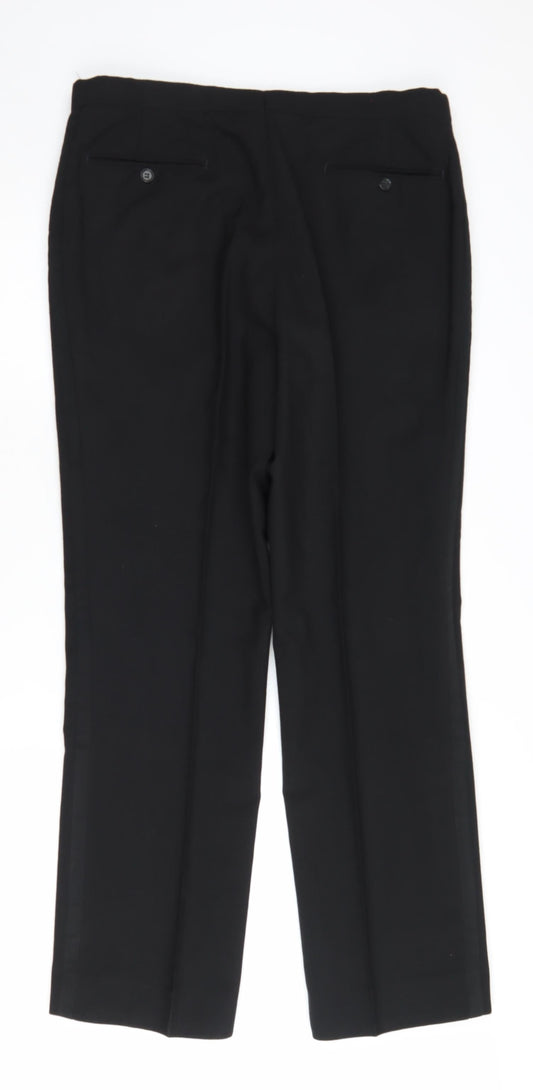 The Burton Collection Men's Black Dress Pants 36