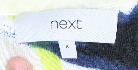 Womens UK Size 8 NEXT Multicoloured Cardigan Jumper