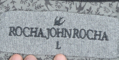 Rocha John Rocha Men's Multicoloured Striped Jumper L