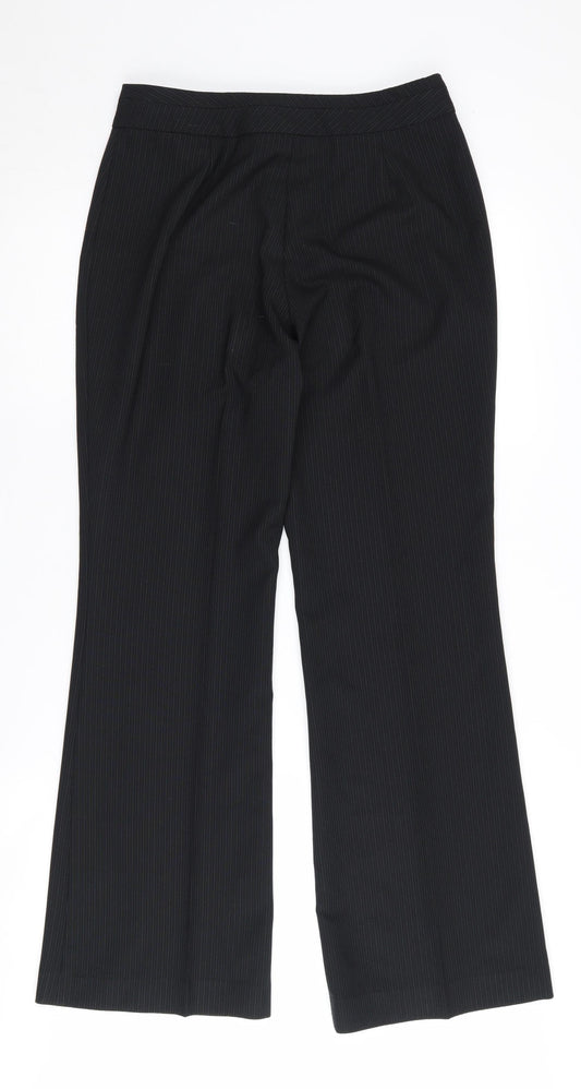 Autonomy Women's Black Striped Trousers Size 8
