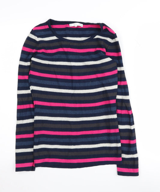 Womens UK Size 10 Lakeland Multicoloured Pullover Jumper