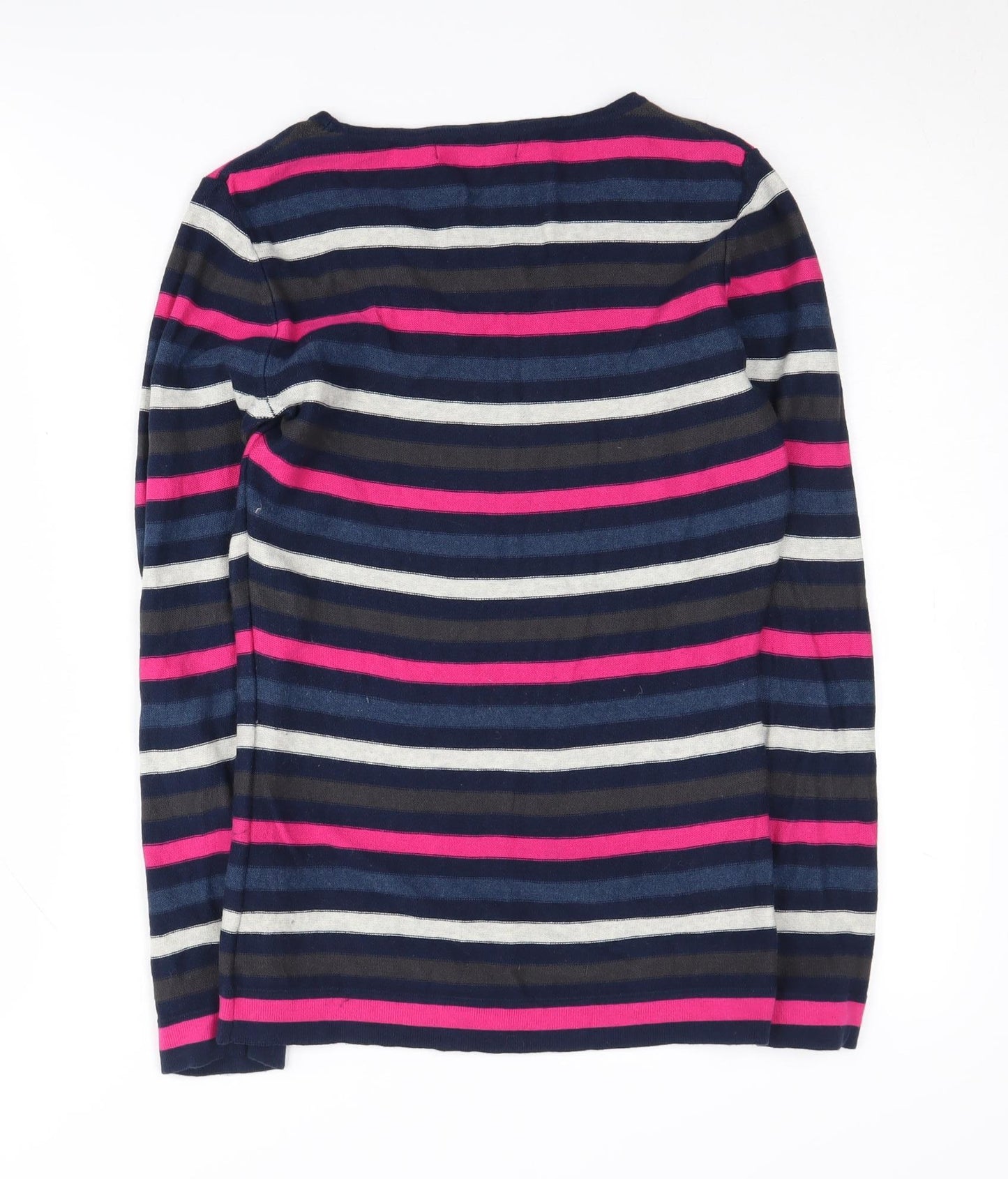 Womens UK Size 10 Lakeland Multicoloured Pullover Jumper