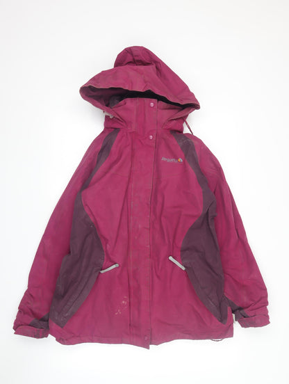 Womens UK Size 14 Regatta Purple Parka Coat