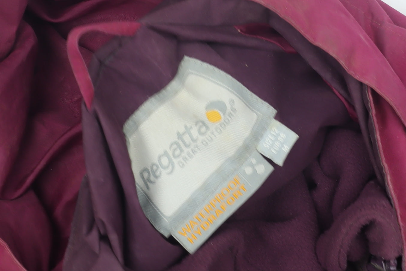 Womens UK Size 14 Regatta Purple Parka Coat