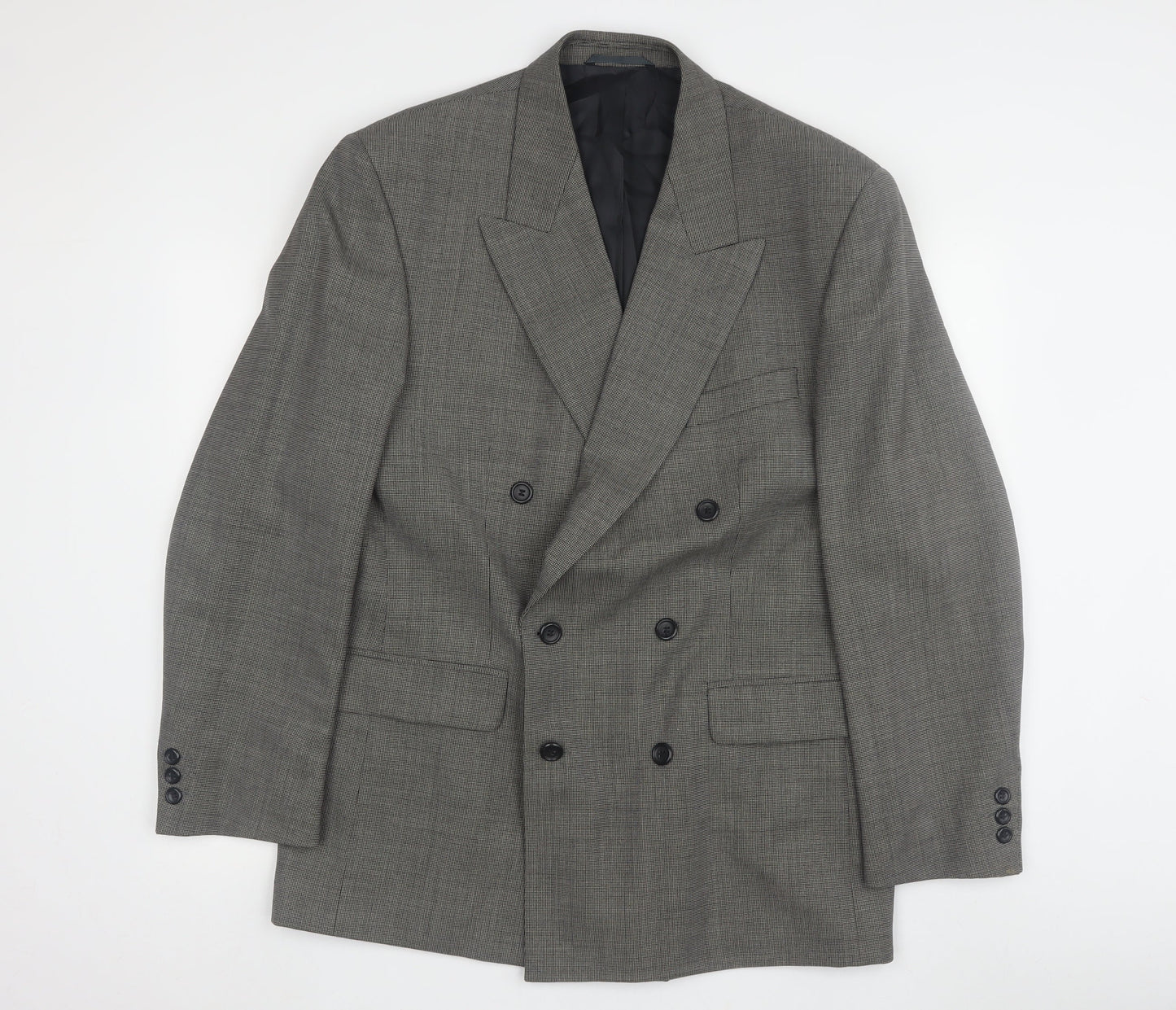 Womens UK Size L Debenhams Grey Military Jacket
