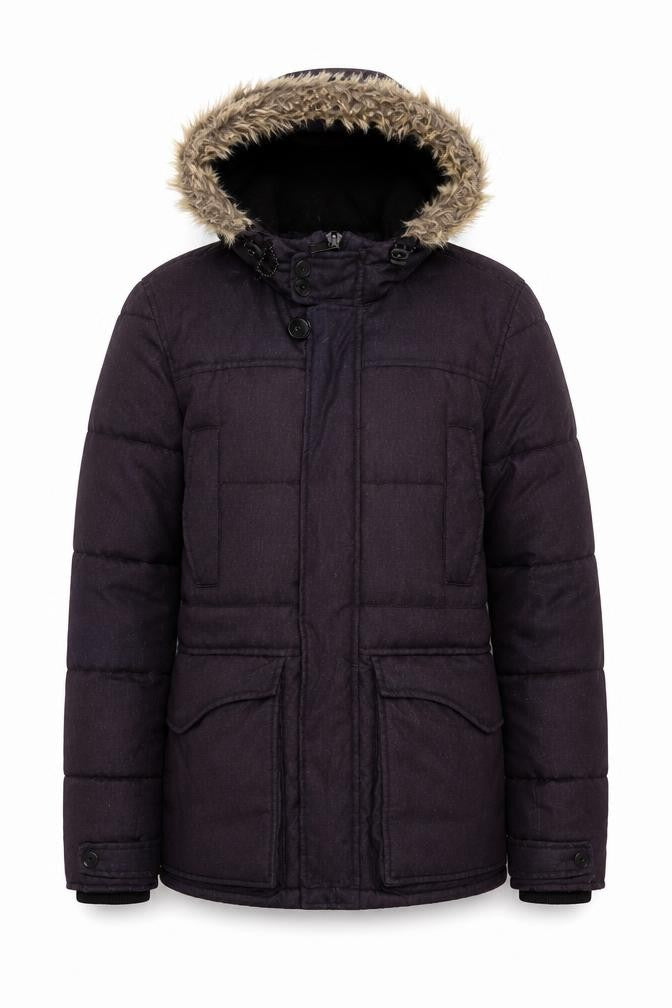 Womens UK Size S NEXT Black Puffer Jacket