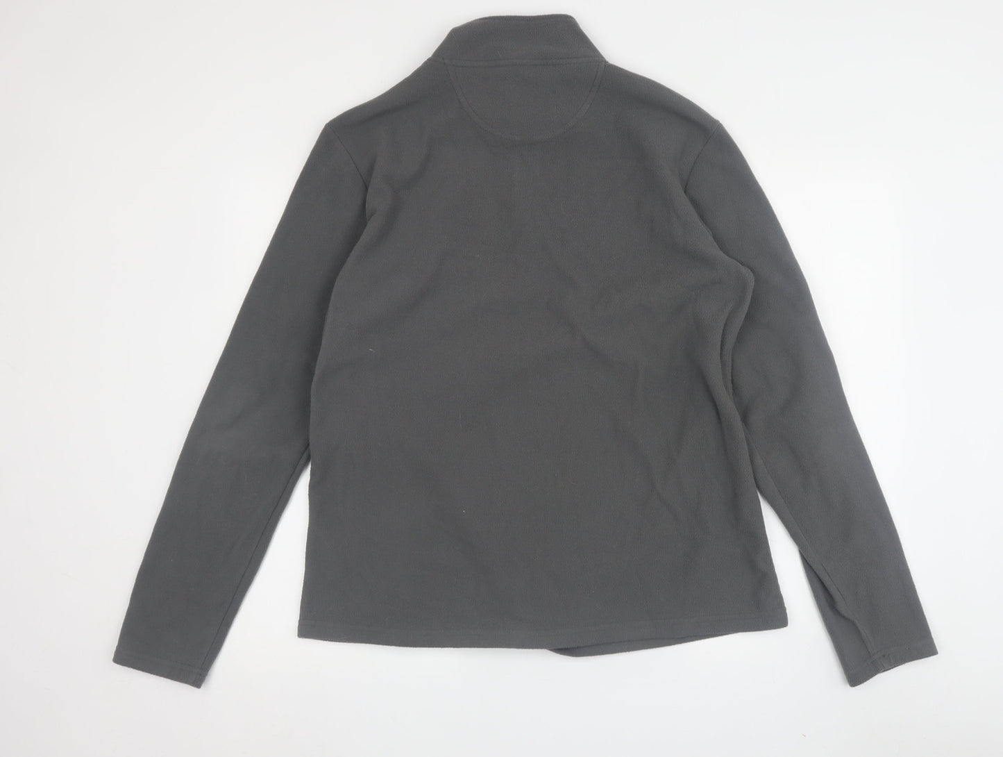 Peter Storm Unisex Grey 1/4 Zip Fleece Sweatshirt 16