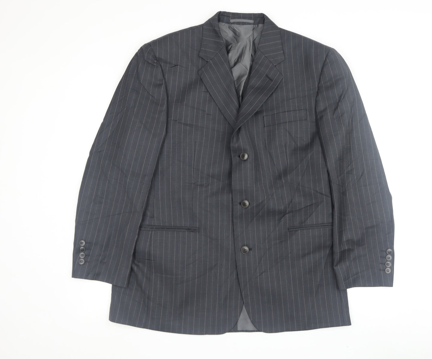 Mens UK Size 40 Pierre Cardin Regular Grey Suit Jacket