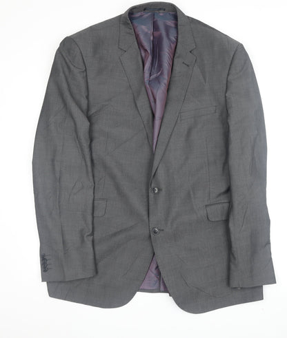 Mens UK Size 46 Taylor & Wright Regular Grey Suit Jacket