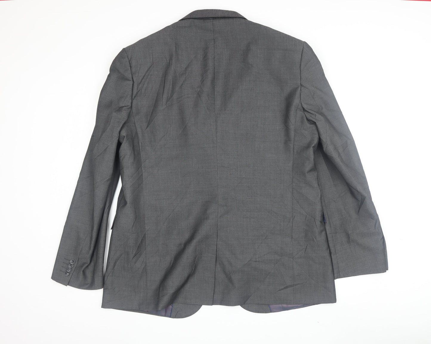 Mens UK Size 46 Taylor & Wright Regular Grey Suit Jacket