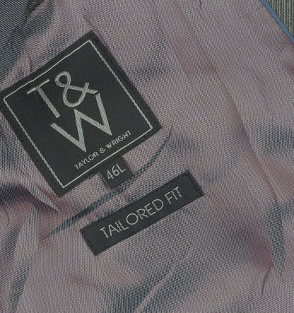 Mens UK Size 46 Taylor & Wright Regular Grey Suit Jacket