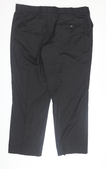 Burton Men's Black Dress Pants 40 Regular Fit
