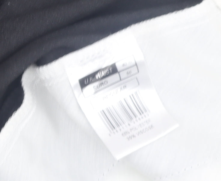 Burton Men's Black Dress Pants 40 Regular Fit