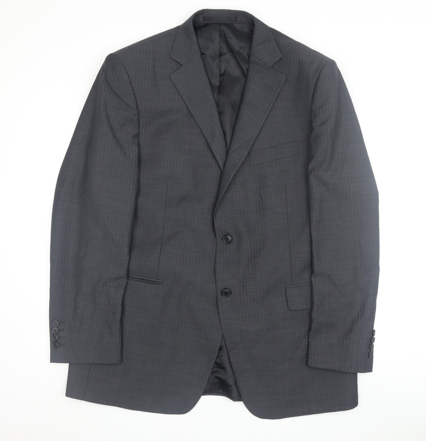Mens UK Size 44 Marks and Spencer Regular Black Suit Jacket